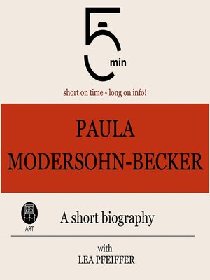 cover image of Paula Modersohn-Becker